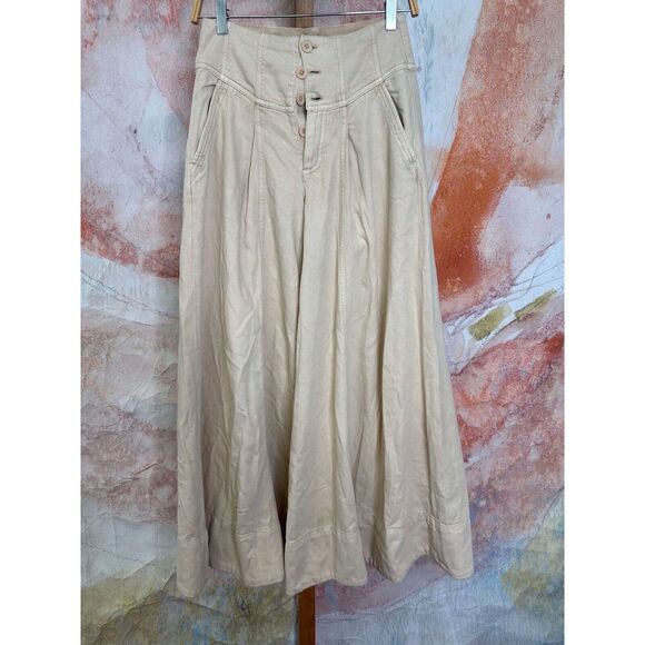 Free People Maxed Out Wide-Leg Trousers - Picture 5 of 7